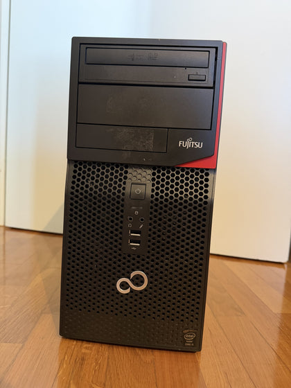 Fujitsu desktop i5 - vista frontale del case
